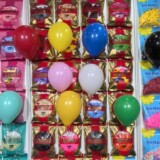 Многоцветный круглый воздушный шар, оптовые продажи, 10 дюймов, 2 грамм, увеличенная толщина