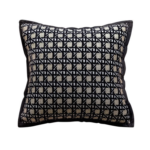 Medieval-style sofa pillow cover living room sample room decoration cushion bed headboard bed backrest high-end feel