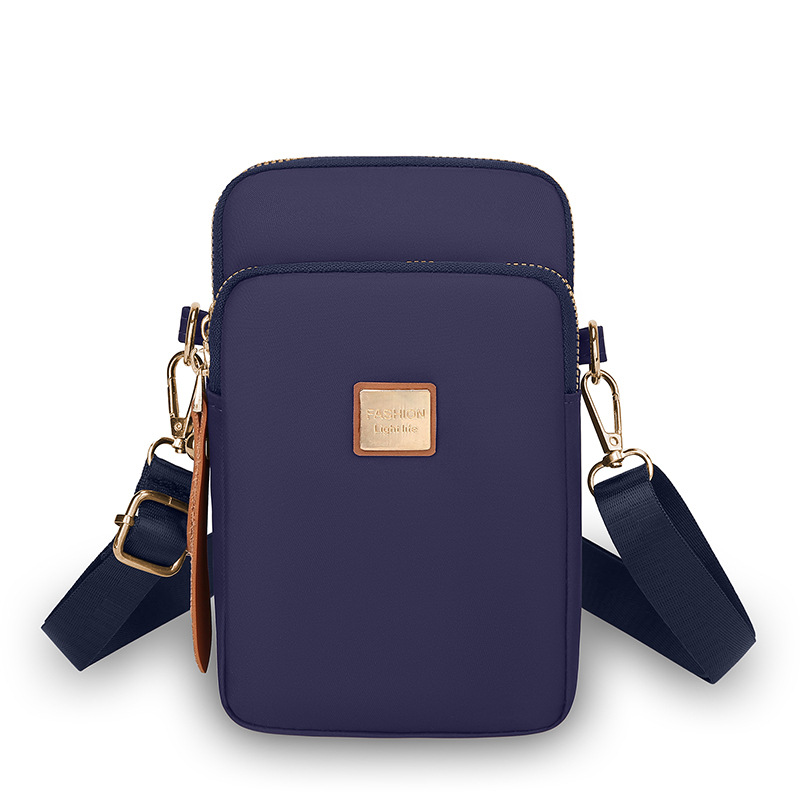 Bolso mini móvil de moda portátil al aire libre bolso de cambio de compras simple y ligero bolso de cintura casual multifuncional