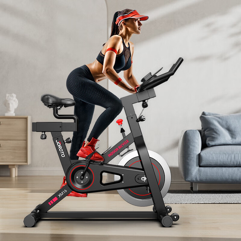 Dynamic Exercise Bike with Heartbeat Tracker
