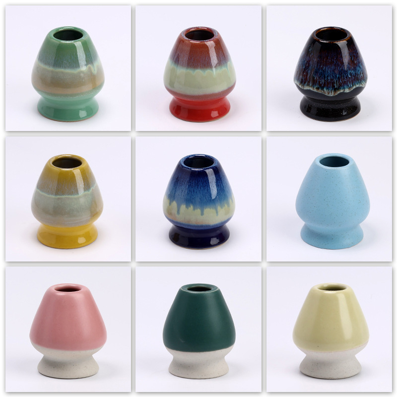 Gradient large size tea holder tea holder tea holder holder tea companion Japanese tea ceremony matcha tea