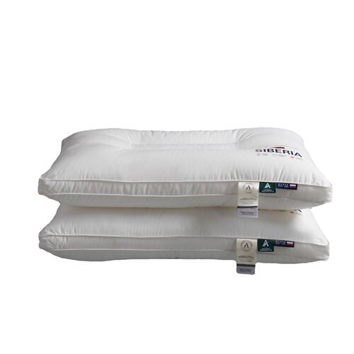 Maternal and infant grade A-grade neck protection double pillow, a pair of cervical spine hotel pillow core, home B&B pillow core, 100% cotton