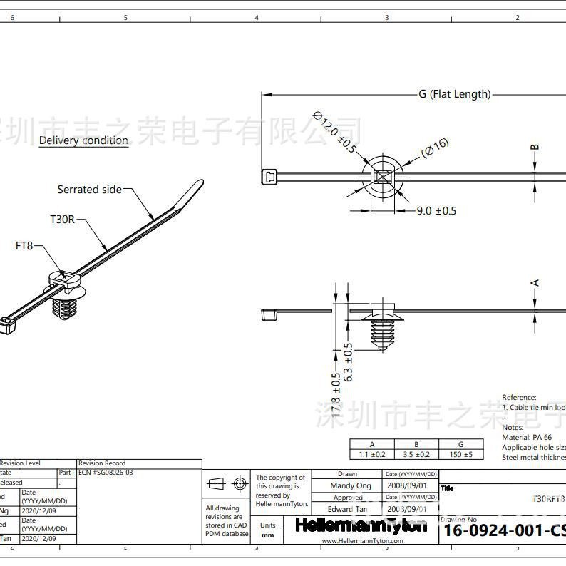 ������̫ͨ���ȶ�����ʽ�������Ĺ̶�����156-00611 | T30RFT8