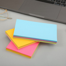 简约长方形备忘本多色n次便签贴工厂批发创意学生可撕便利贴