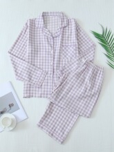 K 88840 Double Layer Cotton Pajama Set ˫��ɴ��˯�� �羳��