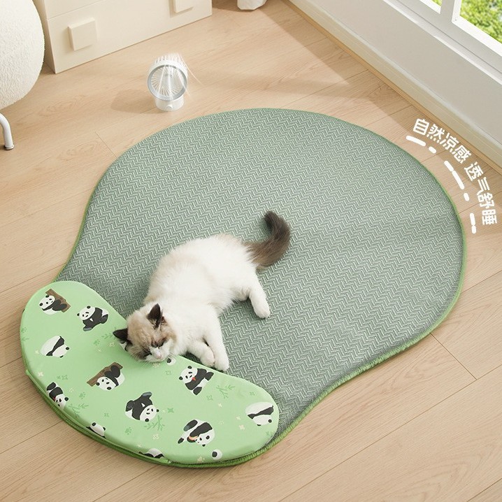 고양이 매트 여름 고양이 수면 냉각 아이스 매트 바닥 매트 개 침대 애완 동물 용품 모든 계절 유니버설