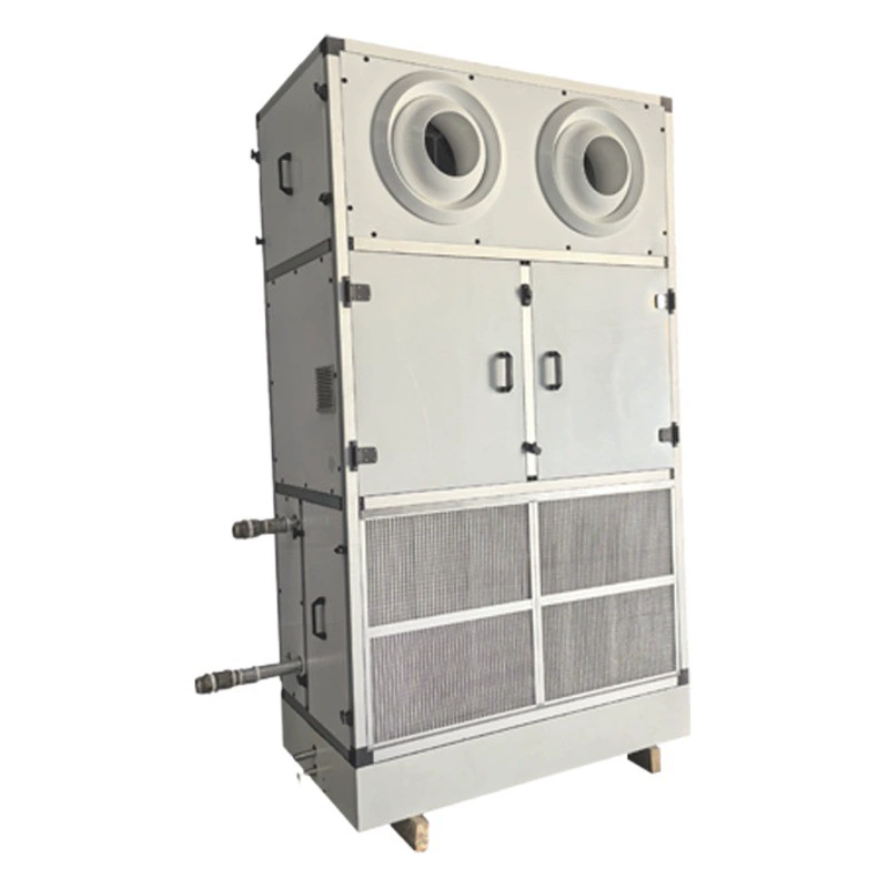 Прямое испарение, кондиционирование воздуха с постоянной температурой и влажностью, индивидуальное решение для больших складов, выставочных залов, отелей, промышленные моноблочные установки прямого испарения с водяным охлаждением.