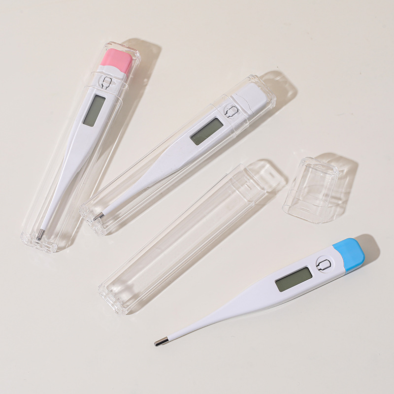 Bebé termómetro digital duro cabeza humana axila adulto termómetro Fahrenheit grados Celsius termómetro electrónico