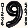 opp, 40", Чёрный, цифра 9