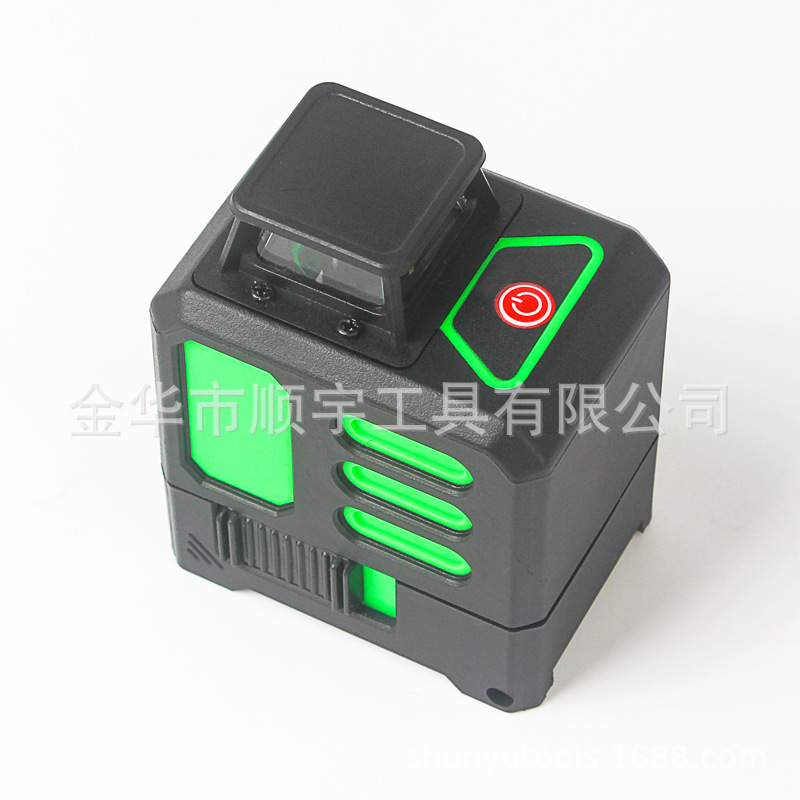 厂家直销绿光5线水平仪高精度自动打线贴墙仪