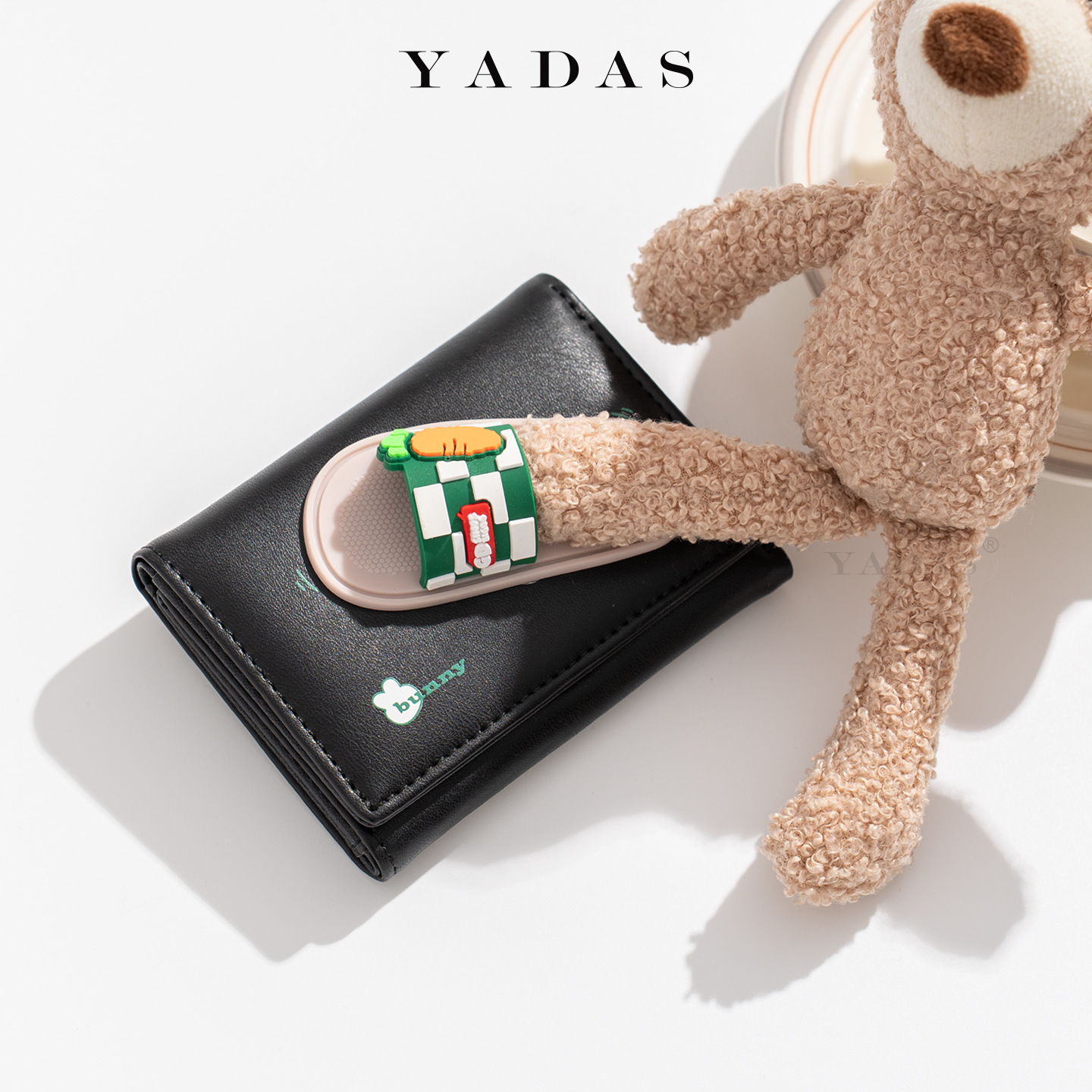 YADAS nueva billetera simple para mujeres corta delgada y pequeña billetera plegable de estudiantes nueva linda bolsa de nicho