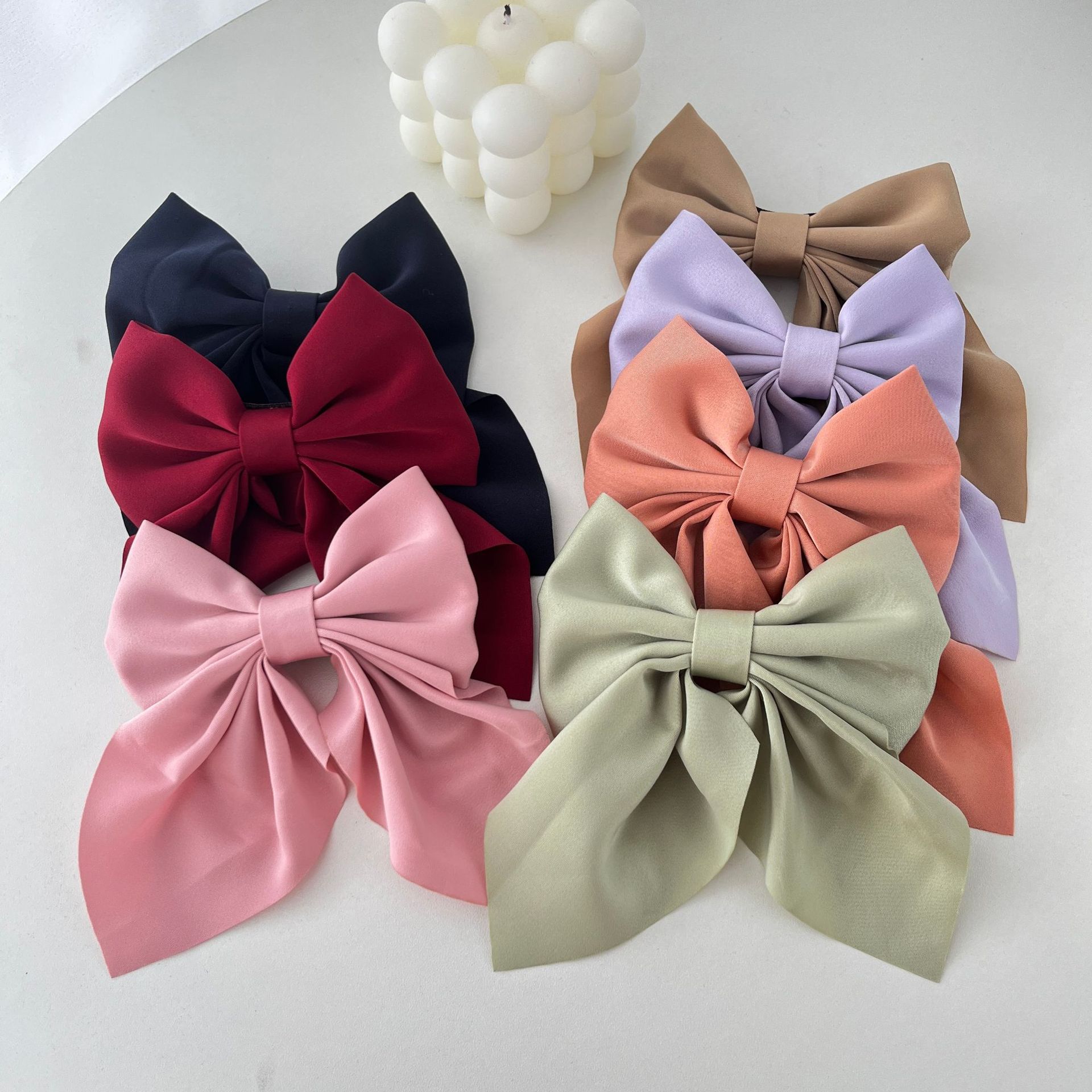 Women's Sweet Bow Knot Cloth Hair Clip display picture 12
