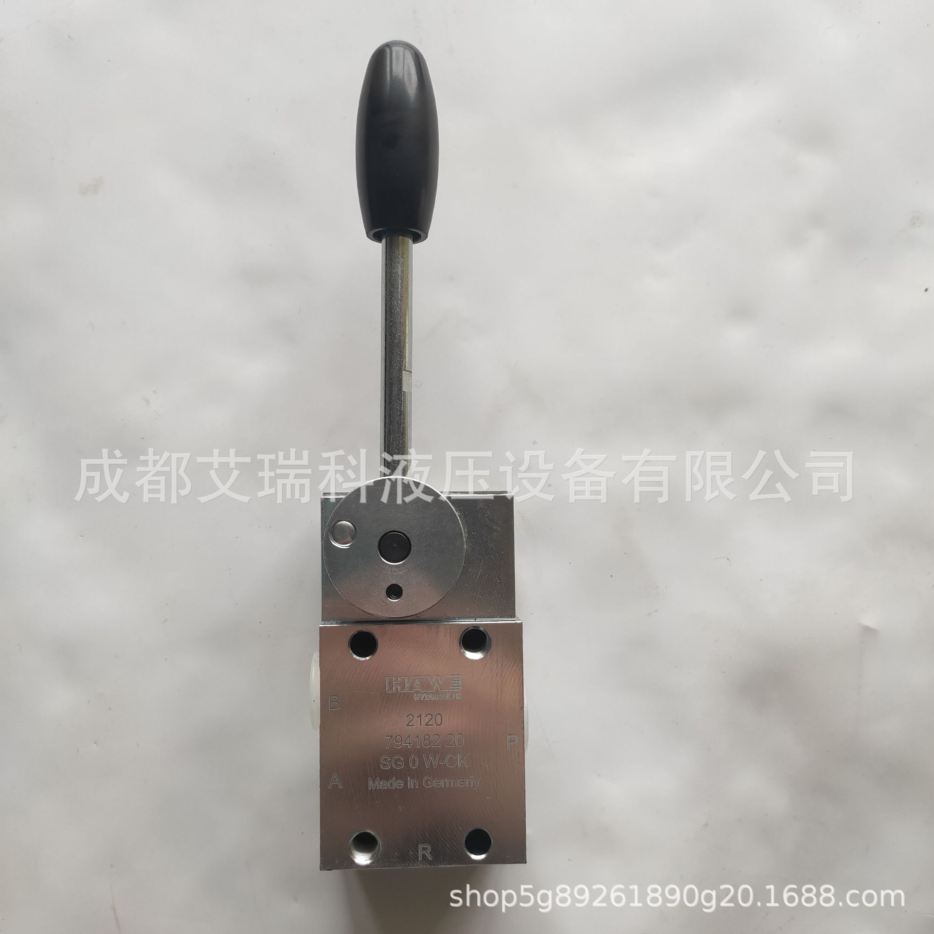 德国Hawe哈威手动换向阀—SG0W-CK