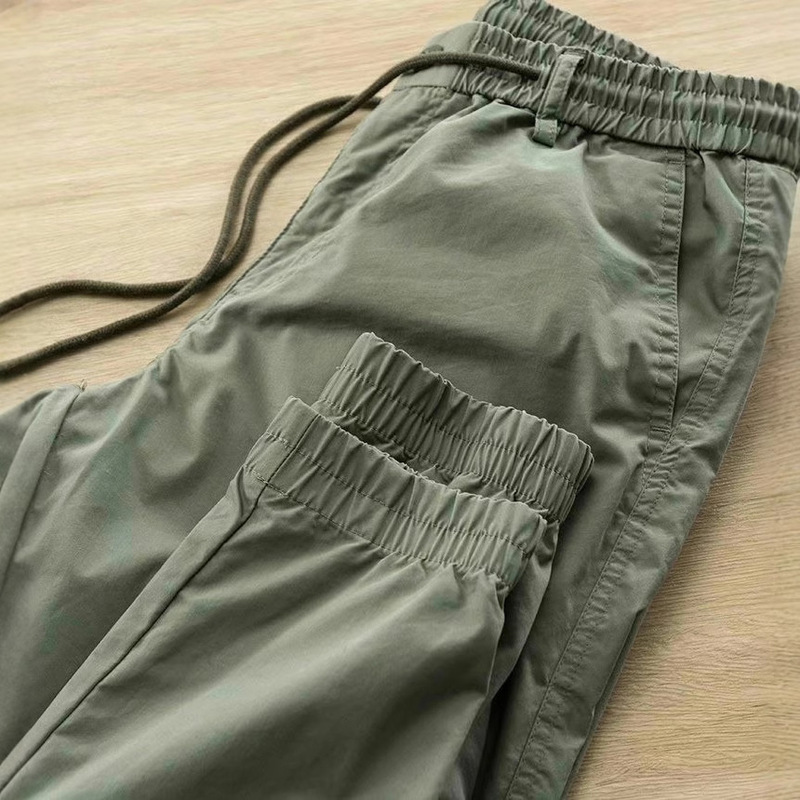 Summer 2026 Trendy Versatile Comfortable Men's Wear-Resistant and Dirt-Resistant Welding Work Pants Jogger Style Trendy Brand Labor Protection Pants Work Pants