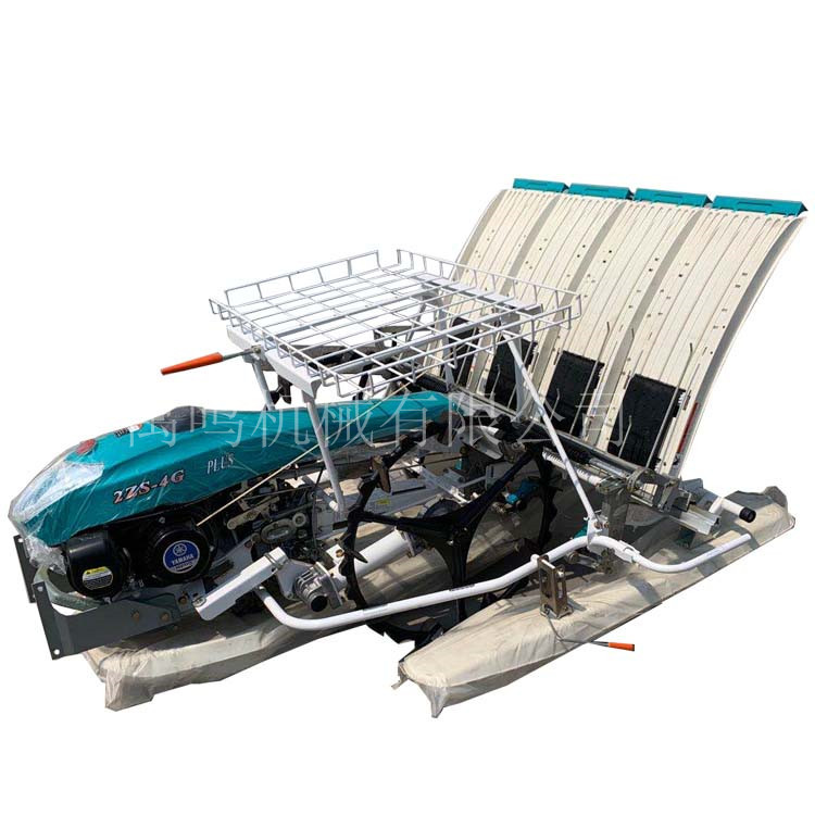 水稻插秧机 秧苗种植机 新款手扶汽油款多行插水稻机 水田种植机