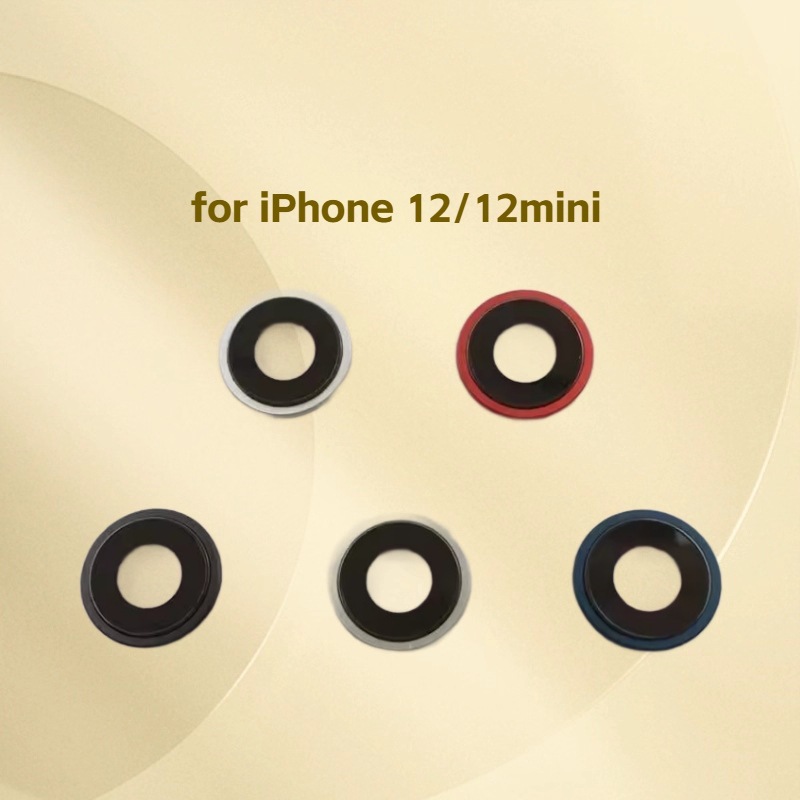 Aplicable a iphone11 12 13 14 15 16 pro xsmax cámara trasera lente con marco