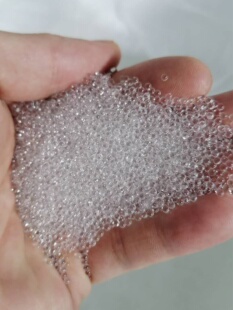 Jiqi Transparent Glass Beads Solid Ink Filled Polished Experimental Strain Culture Coated Silica Microbeads