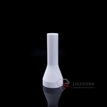 源头工厂加长喷嘴氩弧焊枪陶瓷白色氧化铝耐热短尾瓷嘴耐高温