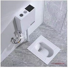 家用蹲便器蹲坑式水箱整套防臭卫生间厕所蹲厕便池存水箱整套家用