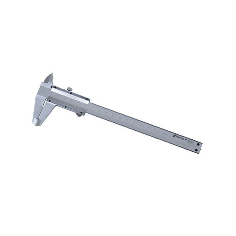 钢盾S071001 工业级机械游标卡尺150mm高精度不锈钢卡尺镀铬处理