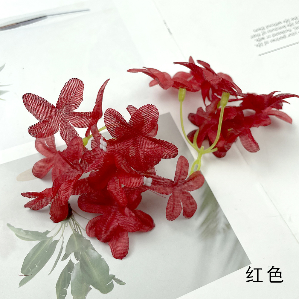 Cruz coreana de flores de cerezo DIY accesorios hechos a mano accesorios zapatos sombreros clipes de pelo accesorios para la fotografía del hogar adornos pequeños