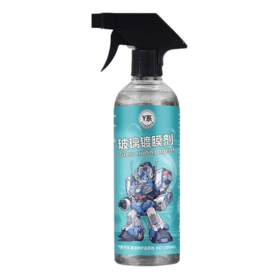 Glass Coating Crystal Coating Liquid Car Rainproof Agent Water Repellent Anti-Fog Liquid Wave Glass Wax Front Shield Coating Rearview Mirror (Glass agent) - hongpengfa-y-series-glass-coating-agent-500ml