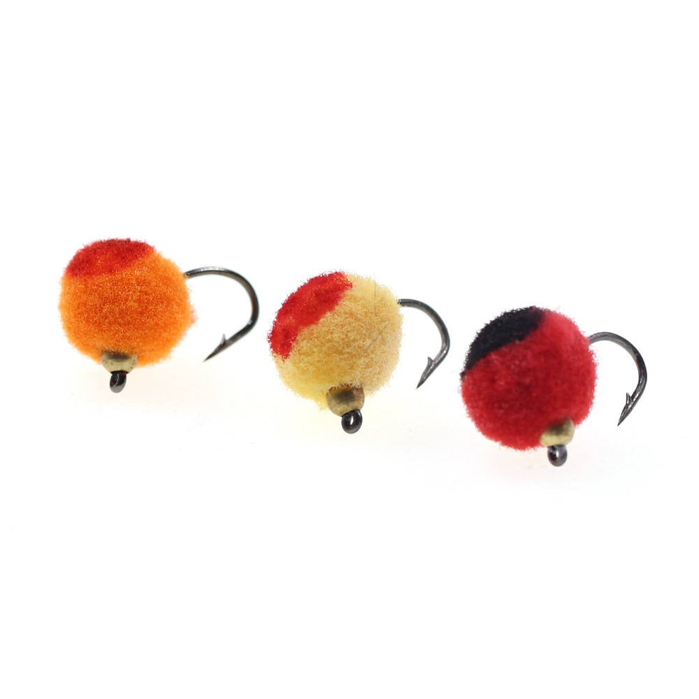 Белая цапля Fish Egg Fly Eggfly LF075 264 Летающая приманка для рыбы Smoral Fly Летающая течащая приманка