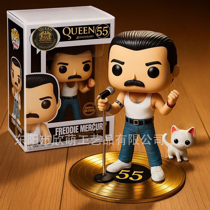 Nuevos productos transfronterizos de decoración de jardín Sr. Música regalos creativos personajes hechos a mano adornos de resina