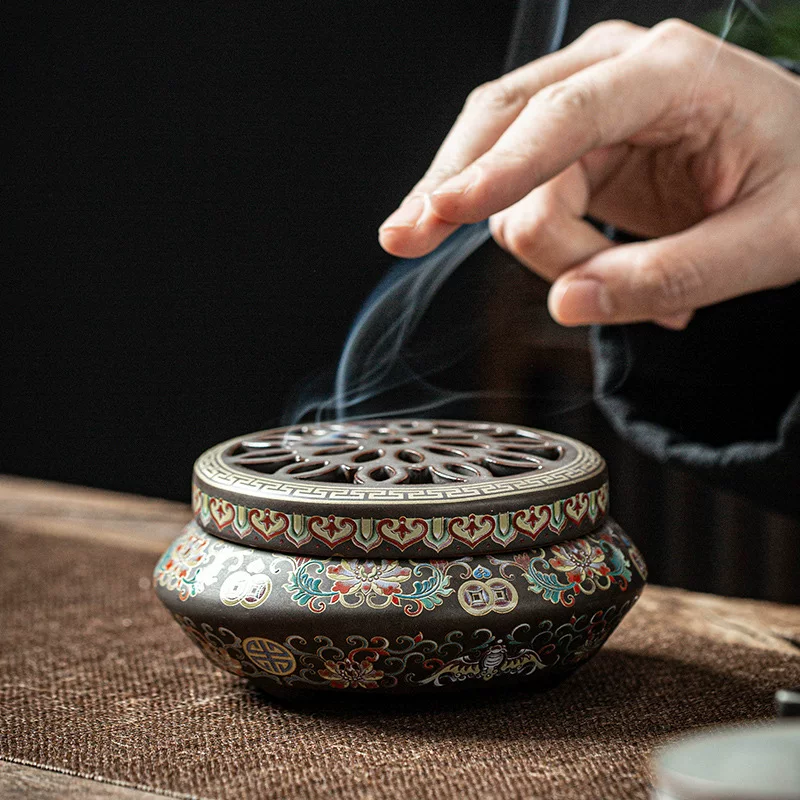 Creative aroma lamp, Incense burner sandalwood, scarlet wood