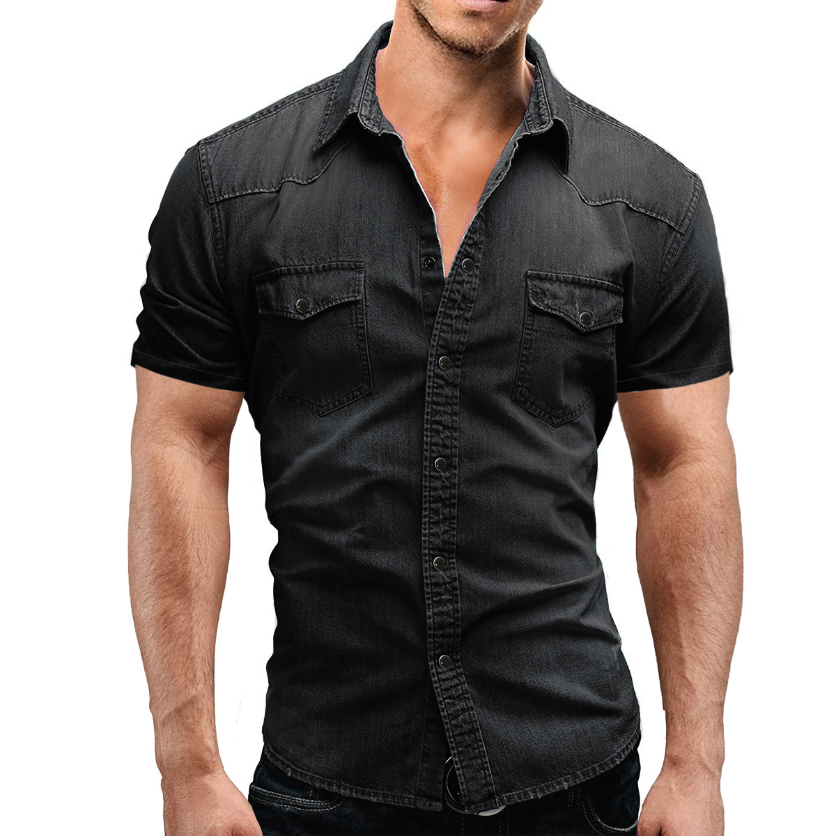 Men's Solid Color Men's Clothing display picture 5