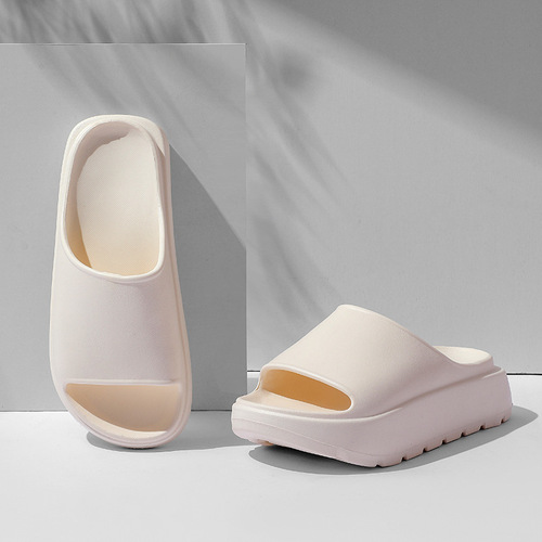 Foreign trade cross-border slippers, summer thick-soled slippers for girls, versatile height-increasing outer wear slippers, home outer wear coconut slippers