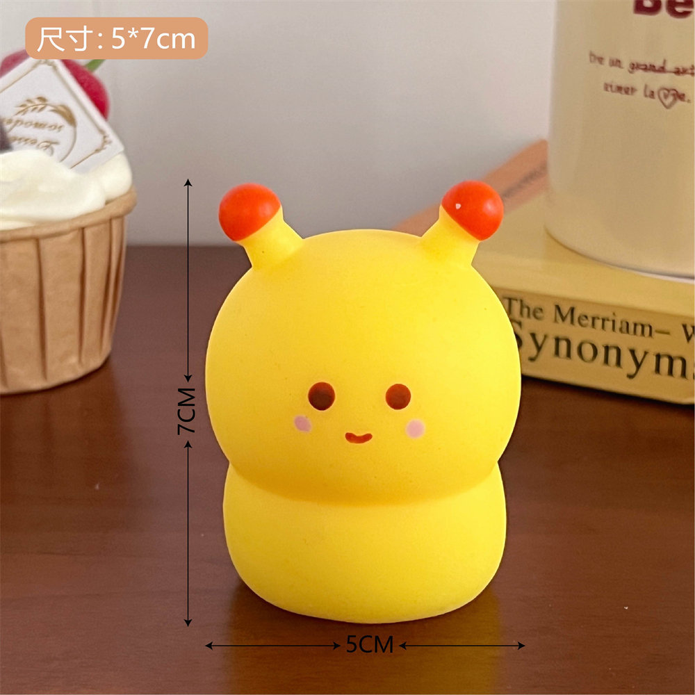 Creativo escupir burbujas lindas mascotas pellizcar música juguetes de descompresión lindo cerdito adornos de escritorio descompresión muñecas de goma suave al por mayor