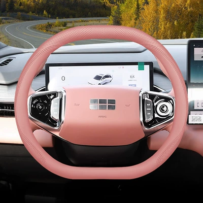 Special Starship 7Emi E5 E8 Steering wheel cover - galaxy-series-double-d-warm-brown-set-type-ultra-thin-default