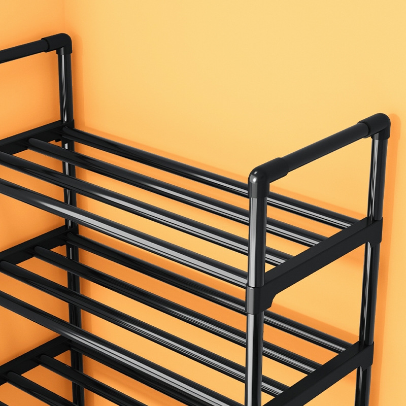 Simple Shoe Rack for Rental Apartment Entrance, Multi-Layer Storage Rack for Students, Shoe Cabinet for Dormitory, Thickened and Strong Load-Bearing