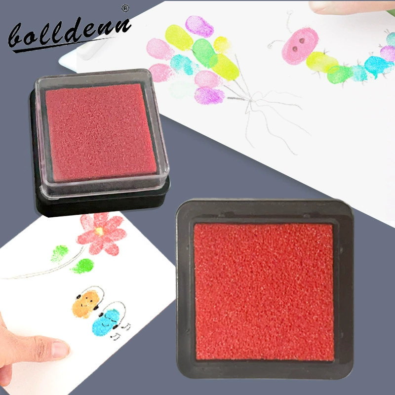 Рисование пальцами граффити стол 3*3cm квадратная маленькая печатная станция детская пальцами рисование граффити цветной печатный рисунок