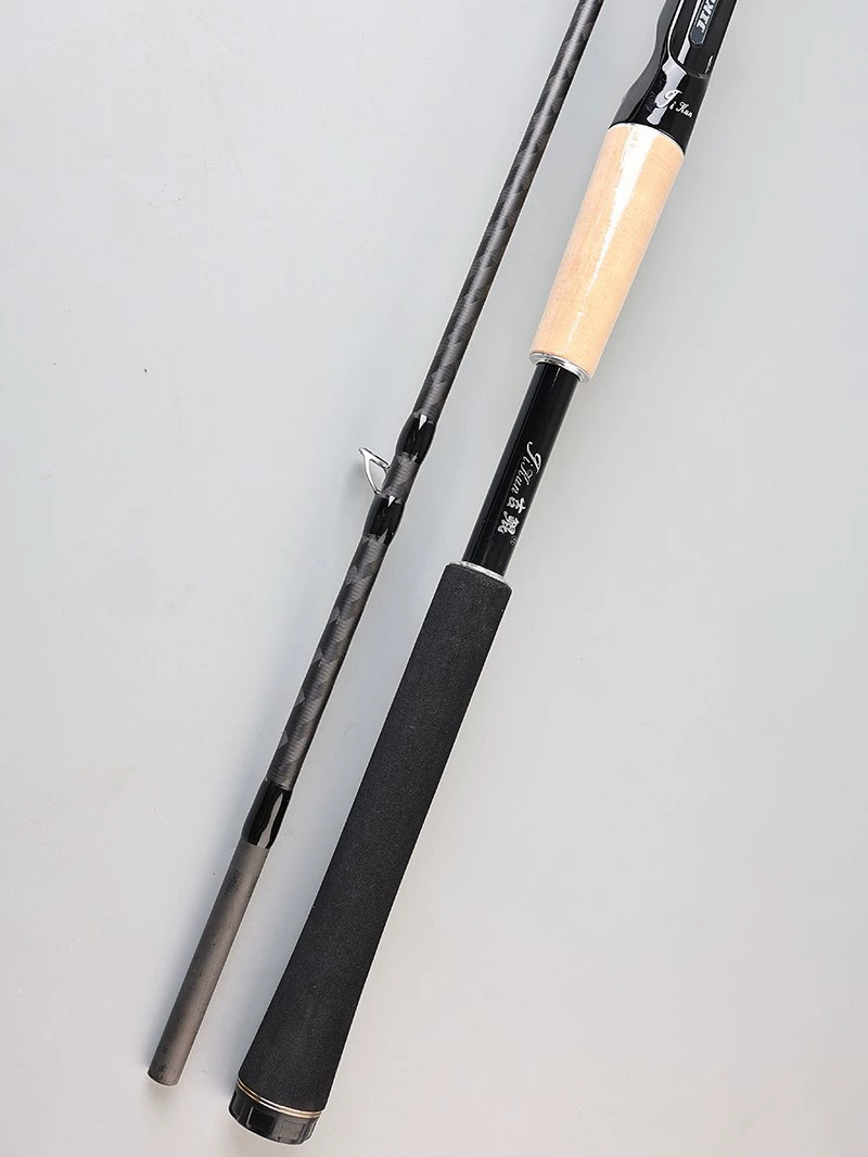吉鲲 High carbon thunder strong rod special lure rod for black shooting XH super hard Fuji guide ring thunder strong rod lure rod complete set