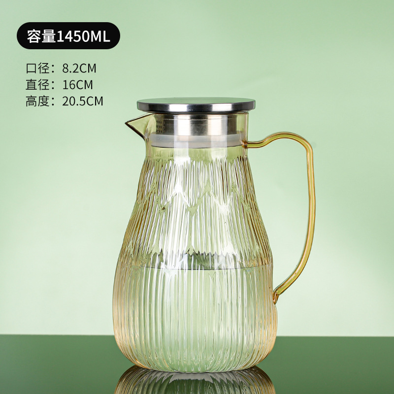 Pot acrílico jar de jugo de plástico cerveza de restaurante jar de agua resistente a altas temperaturas jar de agua fría resistente a caídas tetera de frutas