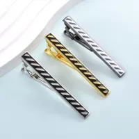 AliExpress Amazon новый костюм клетчатый зажим для галстука медная краска мужской простой и изысканный зажим для рубашки готов к продаже