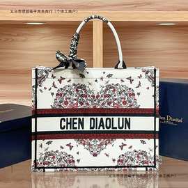 包包女52N2025爱心情人节提花OLUDIA新款手提包0女包托特送礼包邮