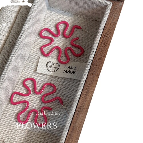 Tang Yan's same style earrings S925 silver needle yellow flower earrings earrings for women  new spring and summer personalized earrings trend