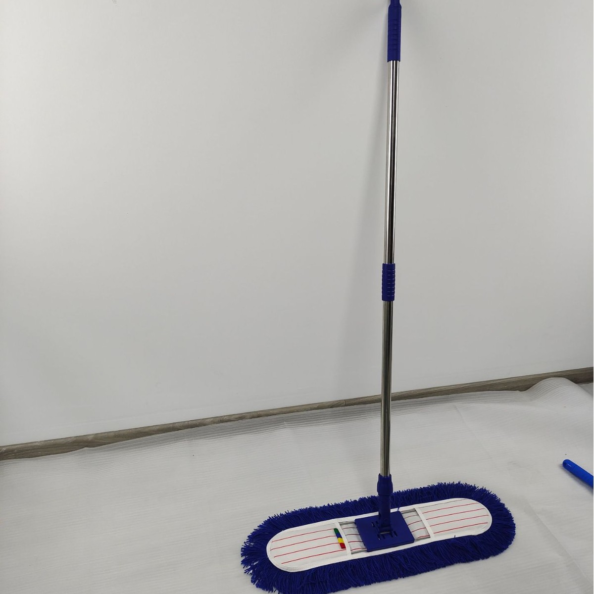 새로운 먼지 푸시 플랫 걸레 상업용 가정용 면 걸레 천 헤드 대형 공장 호텔 두꺼운 바닥 걸레