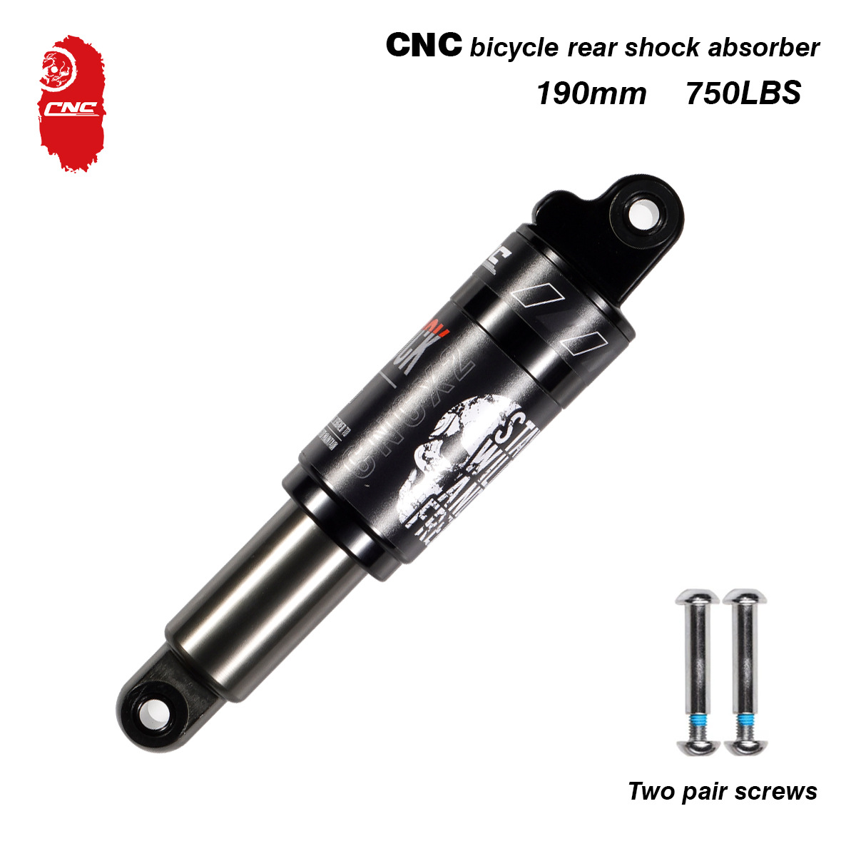 CNC bicicleta de montaña bicicleta trasera liner bicicleta de montaña aceite muelle amortiguador plegable scooter de presión de aceite amortiguador trasero