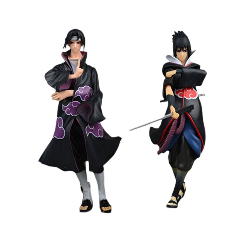 Naruto Hand Vortex Naruto Payne Kakashi Sasuke con un juguete de muñeca modelo de anime manchado de tierra