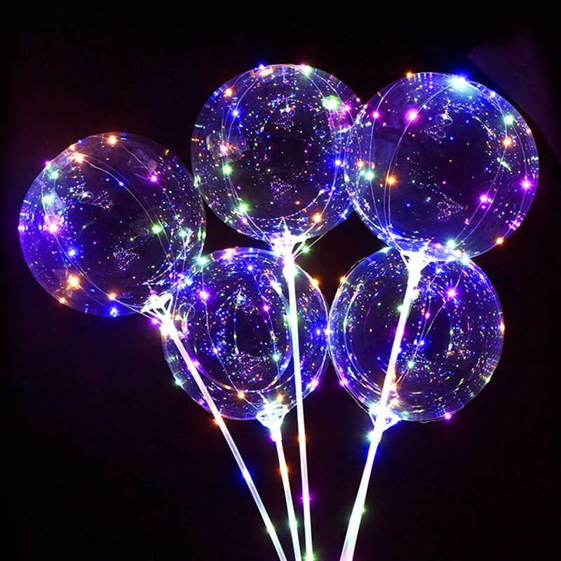 Internet Celebrity Bobo Ball Transparent with Light Popular Street Stall Luminous Balloon Luminous Square Floor Push Cartoon Kidsren's Stall Internet Celebrity Bobo Ball Transparent with Light Popular Street Stall Luminous Balloon Luminous Square Floor Push Cartoon Kidsren's Stall