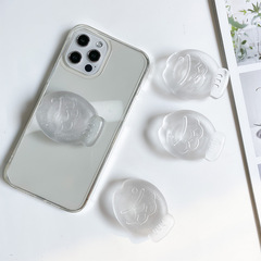 Matte Small Fish Airbag Phone Stand Desk Adhesive Cushion Adjustable Support Bracket Korean Ins Style Simple