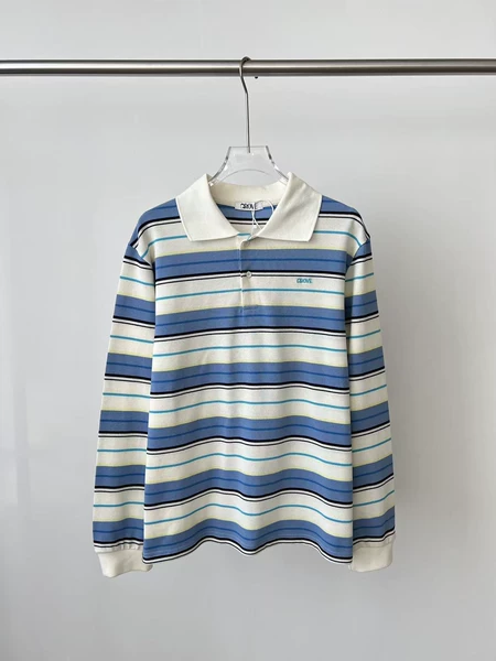 Blue and white stripes