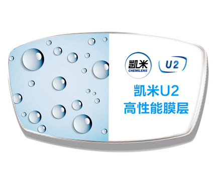 Korea Kemi( CHEMI )Spectacle lenses U2 High performance waterproof clean Lens Can be equipped with myopia glasses