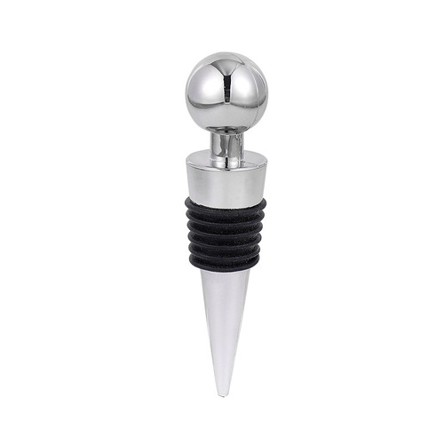 Creative vacuum 6-wire small head silicone red wine bottle stopper lower body alloy fresh-keeping red wine wine stopper accessories wine spout