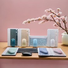 无线蓝牙平板专用手机ipad笔记本通用键盘鼠标套装便携式妙控键盘