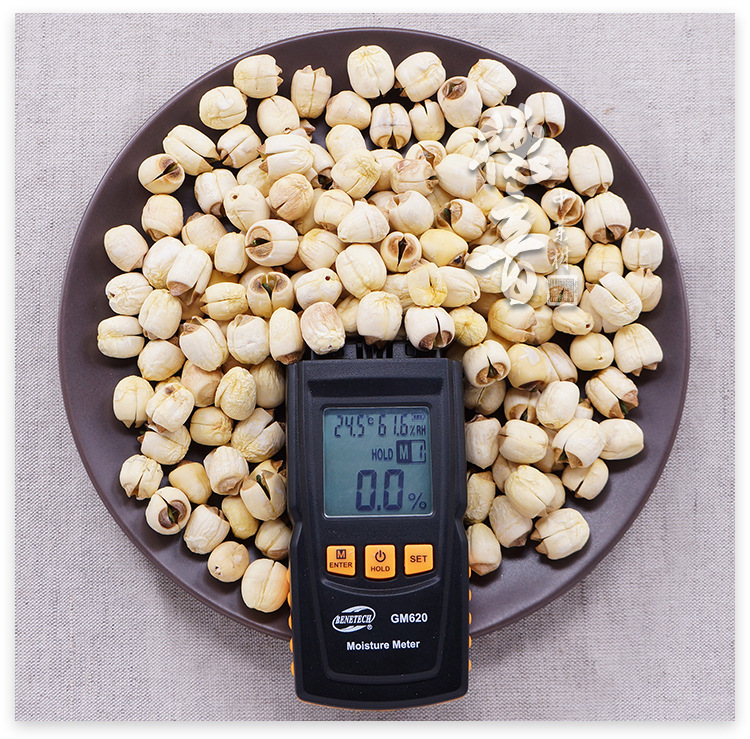 Dried White Lotus Seeds Lian Zi 500g Hunan New Crop Core Removed for Soup Congee and Tea specifications